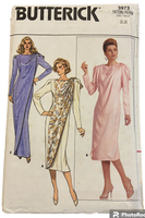 Vogue 3973 Vintage 1980s dress pattern Bust 44 inches