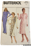 Vogue 3973 Vintage 1980s dress pattern Bust 44 inches