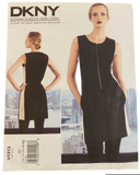 Vogue American Designer v1313 DKNY Donna Karan New York vintage 2000s dress sewing pattern. Bust 34-42 inches