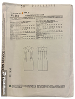 Vogue v1481 Vogue American Designer Kay Unger  dress pattern from 2016 Bust 36, 38, 30, 42, 44 inches