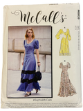 McCall's M8033 dress  sewing pattern from 2020 Bust 36, 38, 30, 42, 44 inches