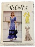 McCall's M8033 dress  sewing pattern from 2020 Bust 36, 38, 30, 42, 44 inches