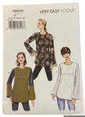 Vogue v9270 Very Easy Vogue tunic sewing pattern from 2017 Bust 36 - 44 inches