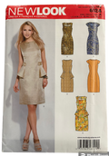 New Look dress sewing pattern from 2012. Bust 29.5- 38 inches