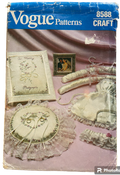 Vogue 8588 vintage 1980s wedding accessories craft sewing pattern