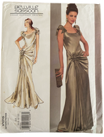 Vogue v1015 vintage 2000s Bellville Sassoon dress sewing pattern. Bust 30.5, 31.5, 32.5, 34 inches