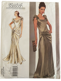 Vogue v1015 vintage 2000s Bellville Sassoon dress sewing pattern. Bust 30.5, 31.5, 32.5, 34 inches