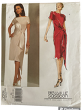 Copy of Vogue v1014 vintage 2000s Bellville Sassoon dress sewing pattern. Bust 30.5, 31.5, 32.5, 34 inches