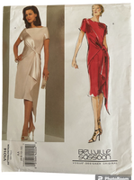 Copy of Vogue v1014 vintage 2000s Bellville Sassoon dress sewing pattern. Bust 30.5, 31.5, 32.5, 34 inches