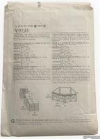 Vogue v9195 horse corral and stall craft pattern