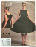 Vogue V1102 designer Andrea Katz Vogue American Designer dress sewing pattern Bust 36 to 42 inches