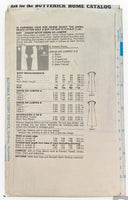 Butterick 6297 vintage 1970s dress or jumper sewing pattern. Bust 32, 33, 34 inches