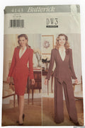 Butterick 4143 vintage 1990s top, pants and skirt sewing pattern. Bust 34, 36, 38 inches
