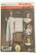 Butterick 4052 women's chemise, stay, chemisette costume pattern. Bust 36, 38, 40, 42 inches