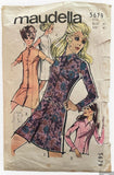 Maudella 5679 vintage 1960s 3 way dress or blouse sewing pattern Bust 40 inches