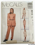 McCall's 8013 vintage 1990s Jones New York jacket, dress, pants and skirt sewing pattern. Bust 31.5, 32.5, 34 inches