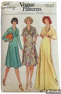 Vogue 9205 vintage 1970s day or evening dress sewing pattern Bust 34 inches