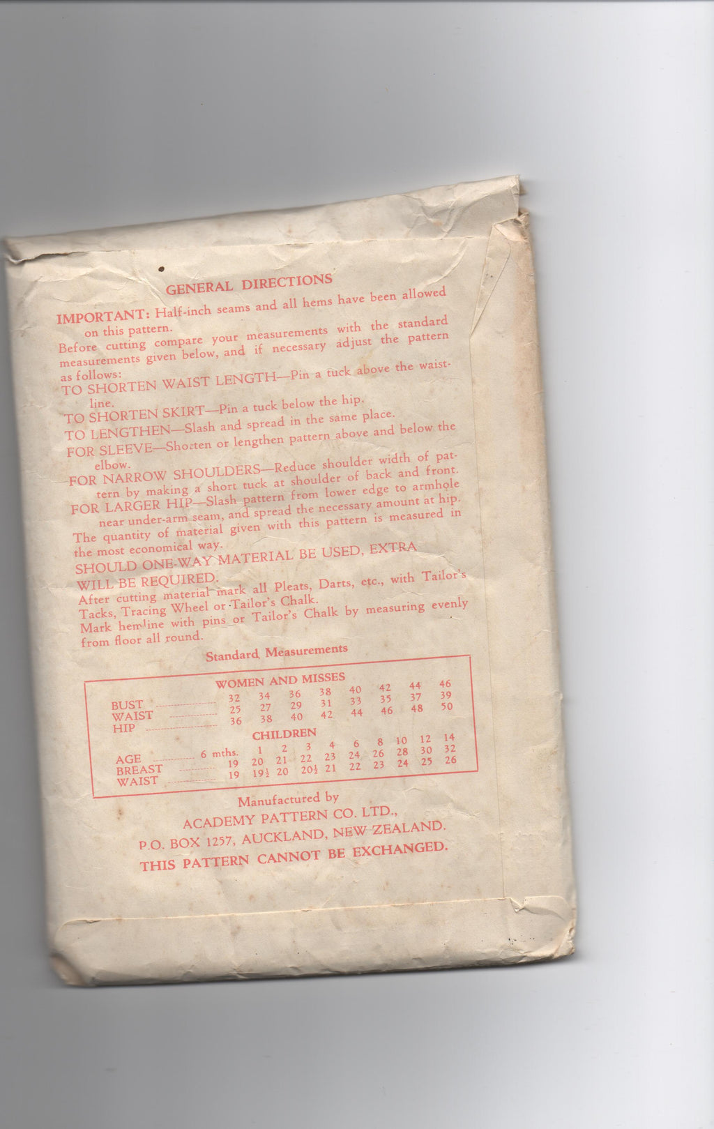 Academy 4343 vintage 1950s dress sewing pattern