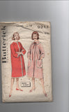 Butterick 9211 vintage 1960s robe dressing gown sewing pattern