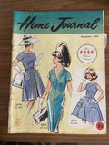 Australian home journal November 1963 with three sewing patterns, unused, factory folded two dresses and a girl's dress #2