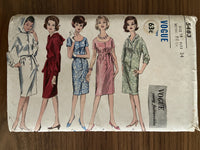 Vogue 5483. Vintage 1960s young fashionables dress pattern Bust 34 inches