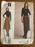Vogue V1082 2008 Sandra Betzina today's fit skirt pattern