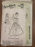 Academy 4268 vintage 1950s dress sewing pattern