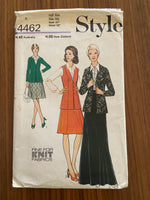 Style 4462 vintage 1970s cardigan and skirt pattern Bust 41 inches