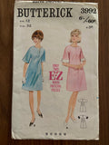 Butterick 3992 vintage 1960s E-Z dress sewing pattern