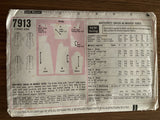 Simplicity 7913 vintage 1960s maternity dress sewing pattern
