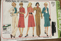 Simplicity 7671 vintage 1970s jacket skirt and pants pattern Bust 36 and 38 inches