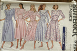 Butterick 5598 vintage 1980s dress pattern