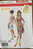 Simplicity 1101 H5 reissued vintage 1960s dress sewing pattern