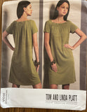 Vogue  American Designer v1091 Tom and Linda Platt dress sewing pattern Bust 31 1/2 to 38 inches
