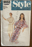 Style 2666 vintage 1970s dress sewing pattern Bust 32 1/2 inches