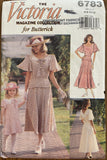 Butterick 6783 vintage 1990s dress sewing pattern multisize