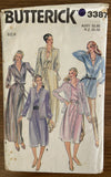 Butterick 3387 vintage 1970s  dress, jacket, tunic, vest and belt pattern