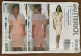 Butterick 6060 vintage 1990s top and skirt sewing pattern
