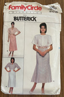 Butterick 3693 vintage 1980s skirt sewing pattern