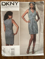 Vogue V1221 dress sewing pattern American Designer 2011; DKNY Bust 36, 38, 40, 42 inches
