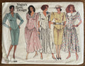 Vogue 1898 vintage 1980s dress sewing pattern Bust 31 1/2, 32 1/2, 34 inches