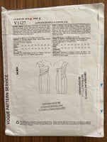Vogue v1427 designer Donna Karan Collection Vogue American Designer dress sewing pattern Bust 30 1/2, 31 1/2, 32 1/2, 34, 36 inches