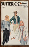 Butterick 4056 vintage 1980s jacket pattern