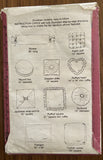 Simplicity 129 vintage 1980s cushions pillows instruction cards.