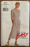 Vogue 8932 vintage 1990s dress sewing pattern Bust 34, 36, 38 inches