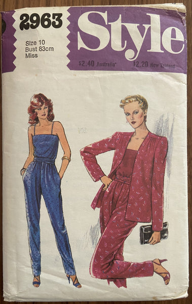 Style 3632 Womens Short Harem Pants & Knickerbockers 1980s Vintage Sew