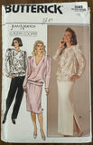 Butterick 3585 vintage 1980s Jean Nidetch top, skirt and pants sewing pattern Bust 32 1/2 inches
