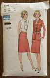 Vogue 8143 vintage 1970s dress and jacket pattern 40 inch bust