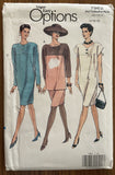 Vogue 7962 vintage 1990s dress, skirt and tunic sewing pattern Bust 36, 38, 40 inches