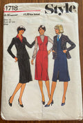Style 1718 vintage 1970s skirt, waistcoat and jacket pattern 34 inch bust